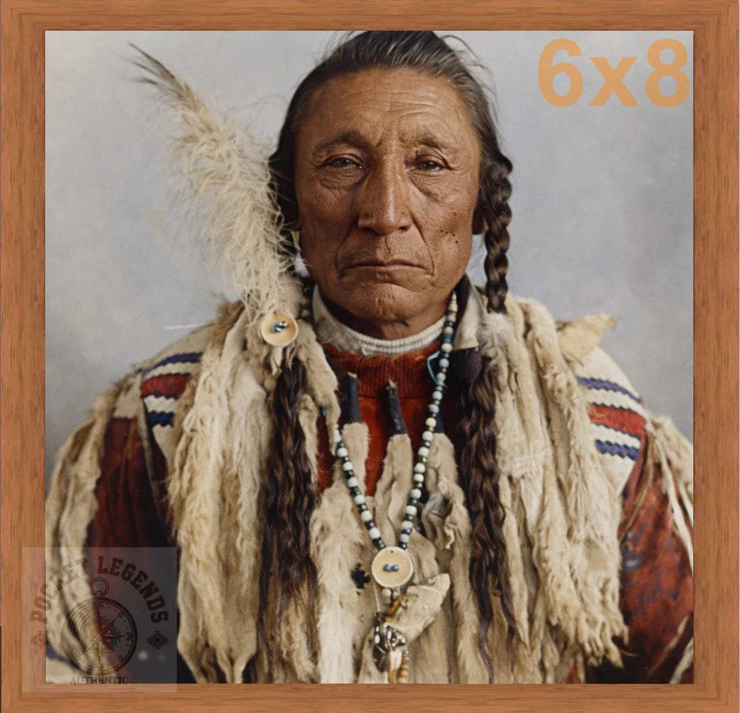 curly bear blackfoot pecan color print backed 6x8