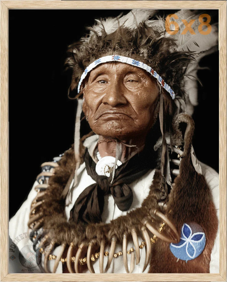 james arkeketah oak color print backed 6x8