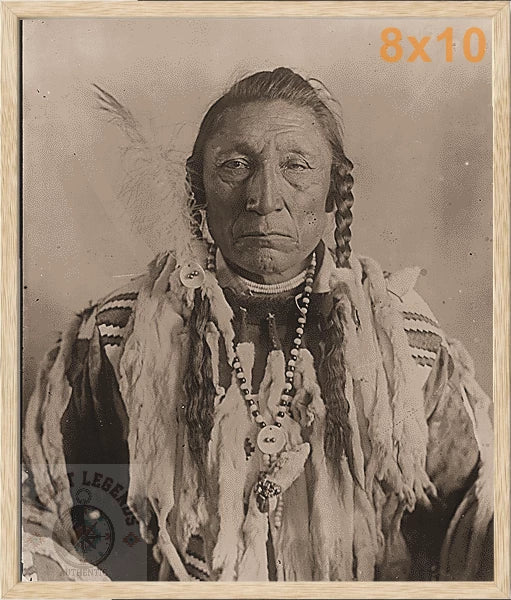 curly bear blackfoot oak sepia print backed 8x10