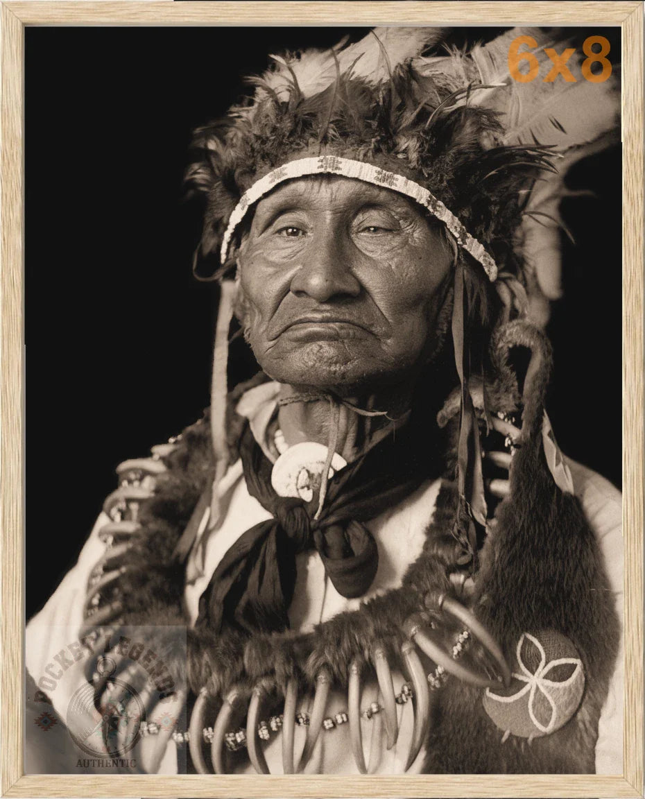 james arkeketah oak sepia print backed 6x8 